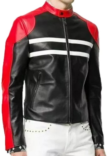Véritable veste motard - motard, en