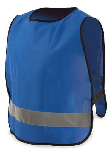 Gilet chasuble sécurité bleu - chasuble,