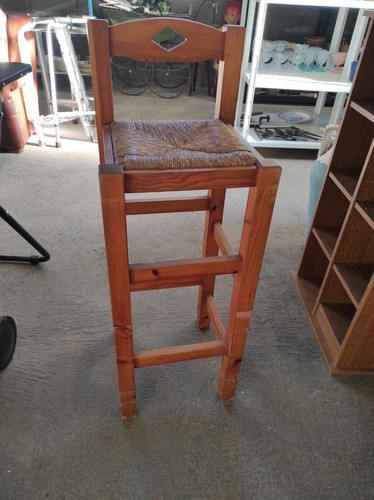 Ancienne chaise hautes bois - chaise, en