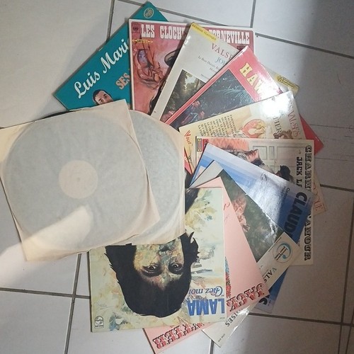 Lot disques vinyles 33 - lot,