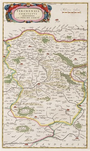 Reproduction carte ancienne - ,