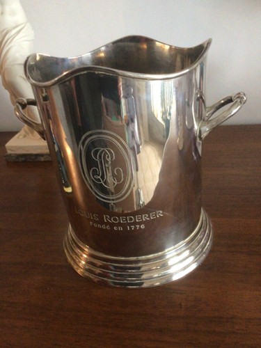 Ancien seau champagne metal - À,