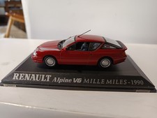 1/43 RENAULT ALPINE V6 MILLE MILES 1990 UH SUR SOCLE