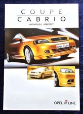 Opel Astra G accessories brochure 9.2003 for coupe and convertible