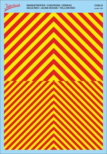 Chevrons décalcomanies - 1/24,
