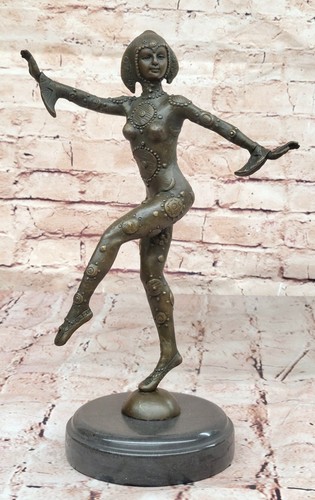 Vintage art deco - art, bronze