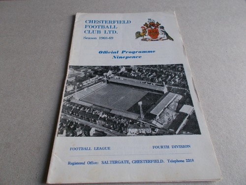 Chesterfield exeter 69 - chesterfield, v