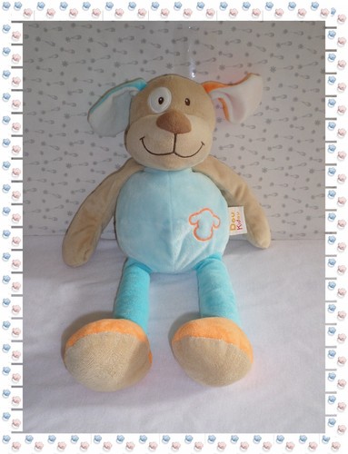 Doudou peluche chien tons - doudou,