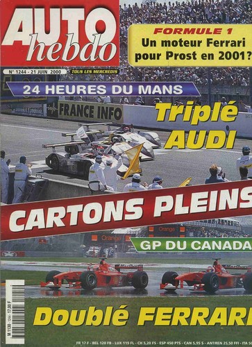 Auto hebdo 1244 06 - hebdo, 21/06/2000