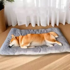 Lit chien peluche ultra doux - chien,