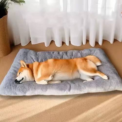 Lit chien peluche - ultra, doux