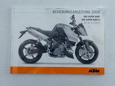 KTM Superduke 990 Owners Manual Owners Manual in German (5) 09'