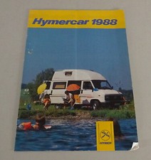 Brochure/brochure Hymercar 2 & 3 on Fiat Ducato status 1988