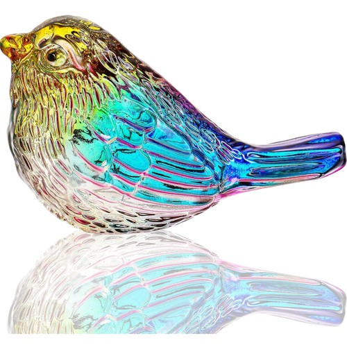 Figurine oiseau verre soufflé - oiseau,