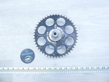 1972 Suzuki RV90 Vanvan Mini Bike S810-1) rear wheel sprocket and carrier #1