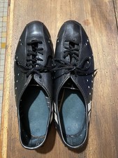 Chaussures vélo vintage Patrick Poulidor tout cuir