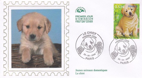 Enveloppe 1er jour animaux - enveloppe,