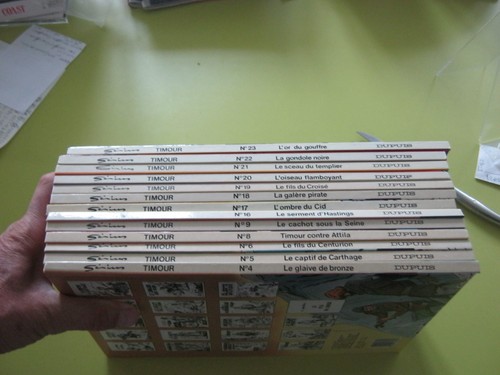 Lot serie les timour 4 - serie,