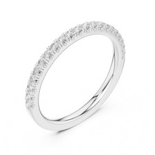 Bague ronde 21 pièces diamant