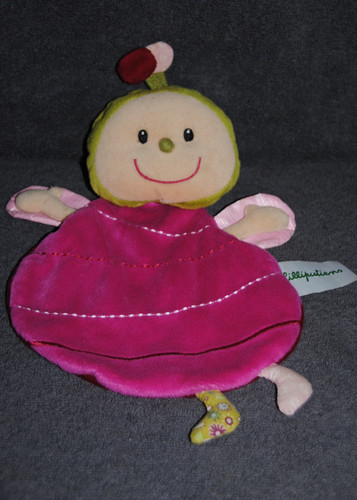 Doudou plat coccinelle - 🍀doudou,