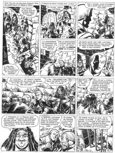 Planche originale page tome - page, 21