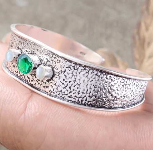 Bracelet manchette ancien - , en
