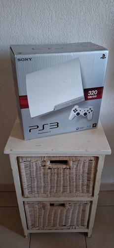 Ps3 slim blanche - ps3,