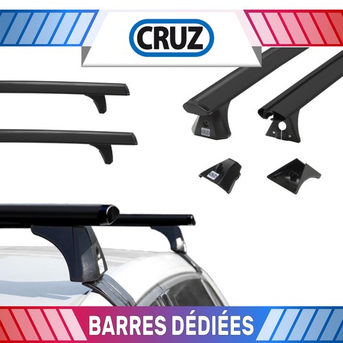 Alu noir barres toit - de,