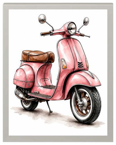 Retro scooter possible vespa - possible,