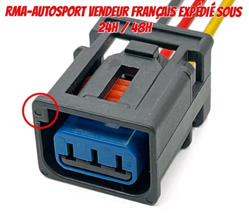Prise fiche connecteur bobine - fiche,