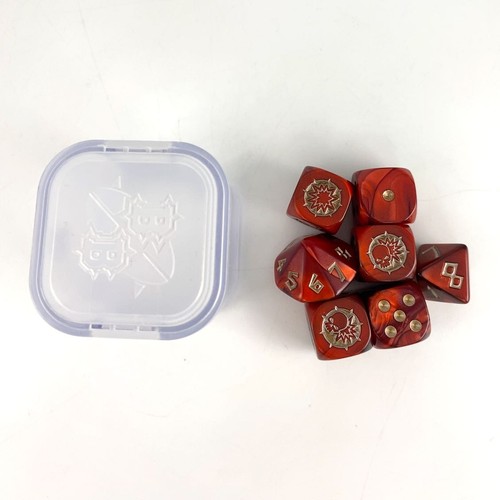 Dés equipe khorne - x7,
