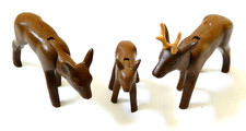 PLAYMOBIL ACCESSOIRES FAMILLE ANIMAUX SAUVAGES CERF BICHE BICHON ANIMAL FORET