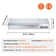 Saladette Réfrigérée À