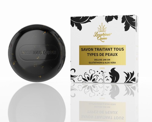 Savon noir deluxe - savon, 24k