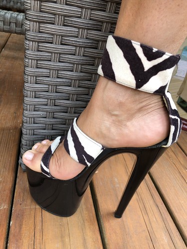 Inch club zebra platform - club,