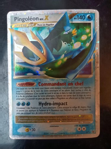 Carte pokemon pingoleon niv x - carte,