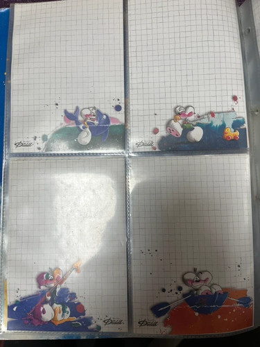 Lot 4 feuilles diddl - ,