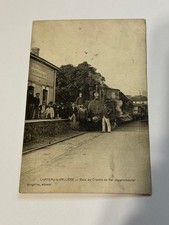 CPA 37 Gare CFD Chateau la