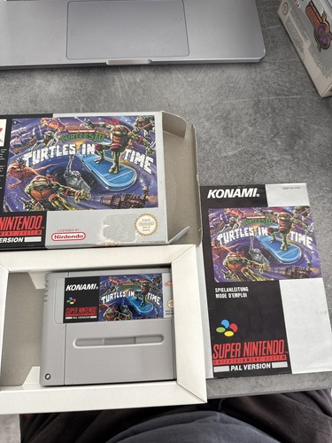 Jeu snes teenage mutant - mutant, hero
