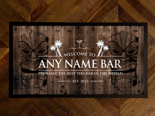 Tapis bar personnalisé - tapis,