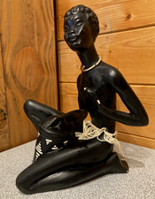 Sculpture en plâtre homme