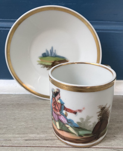 Jolie tasse porcelaine - jolie, xixéme