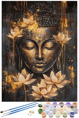 Peinture numero adulte bouddha - peinture,