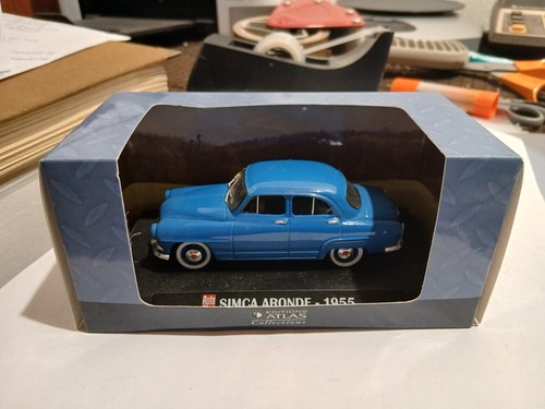 Simca aronde bleue 1955 - simca, auto