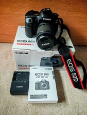Canon EOS 80D Digital SLR Camera 24.2MP Body and Lense
