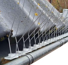 Protection de gouttière, pics