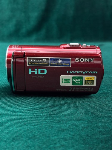 Sony handycam hdr cx115e - sony,