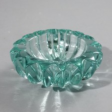 Cendrier cristal teinté