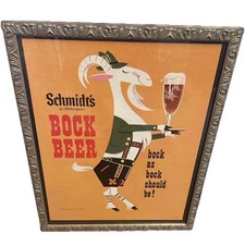 Vintage SCHMIDT'S Bock Bière