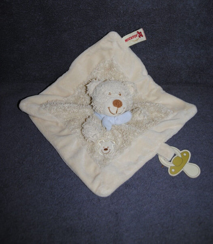 Doudou plat ours - 🍀doudou, nicotoy